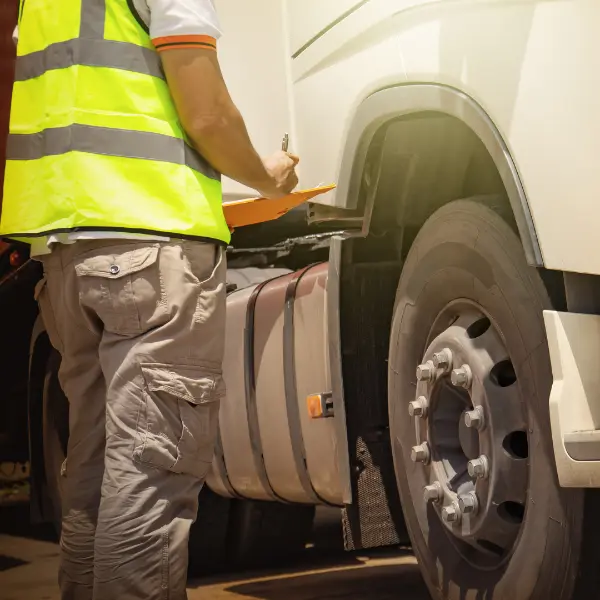 inspection of commercial vehicle